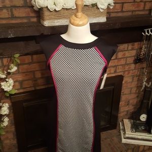 Polka dot stretch dress nwt